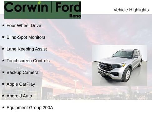 Certified 2021 Ford Explorer XLT w/ Class III Trailer Tow Package image 7