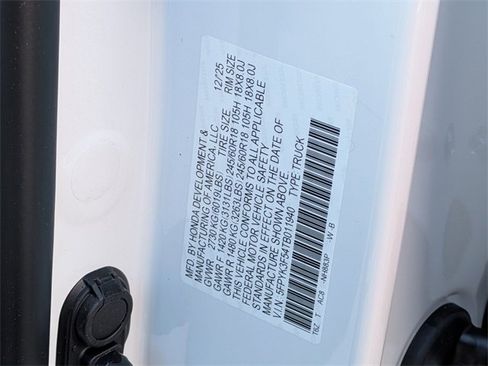 New 2026 Honda Ridgeline RTL image 35