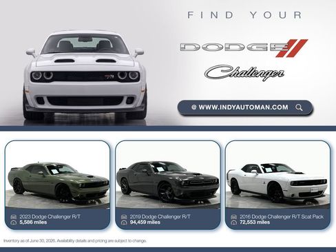 Used 2023 Dodge Challenger R/T w/ Plus Package RWD image 18