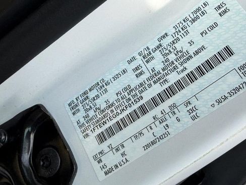 Used 2018 Ford F150 Lariat AWD/4WD image 32