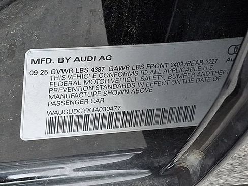 Certified 2026 Audi A3 2.0T Premium w/ Black Optic Package AWD/4WD image 27