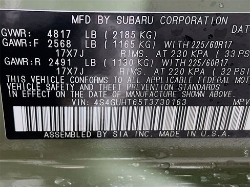 New 2026 Subaru Crosstrek 2.5i Wilderness image 24