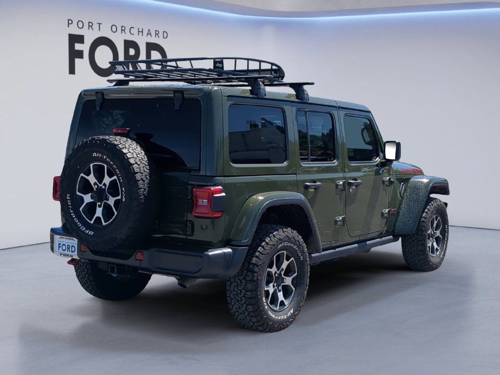 Used 2021 Jeep Wrangler Unlimited Rubicon w/ Uconnect 4C Nav & Sound Group AWD/4WD image 7