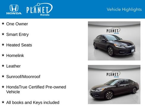 Used 2016 Honda Accord EX-L image 4
