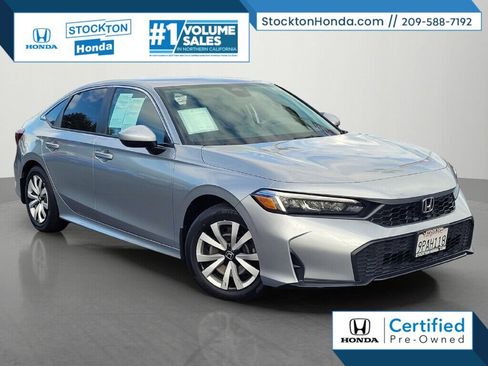Certified 2025 Honda Civic LX image 1