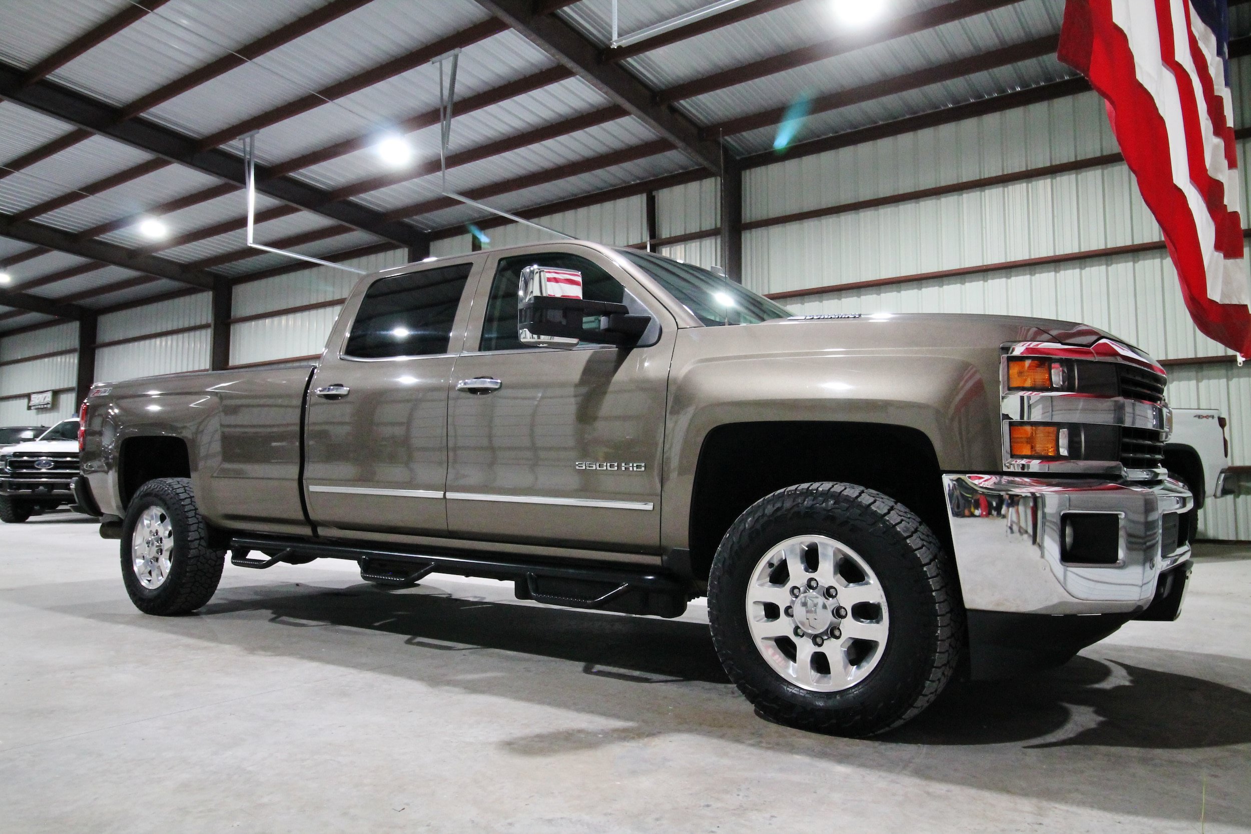 Used 2015 Chevrolet Silverado 3500 LTZ w/ Duramax Plus Package AWD/4WD image 16
