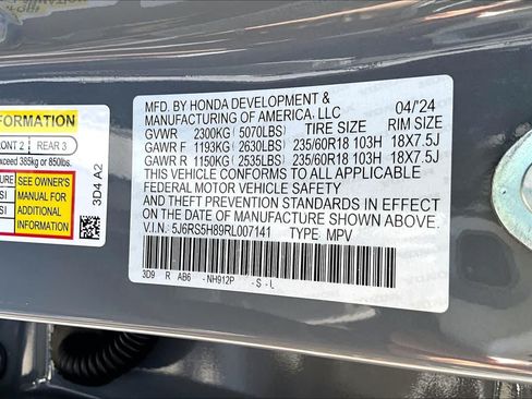 Certified 2024 Honda CR-V Sport-L image 65