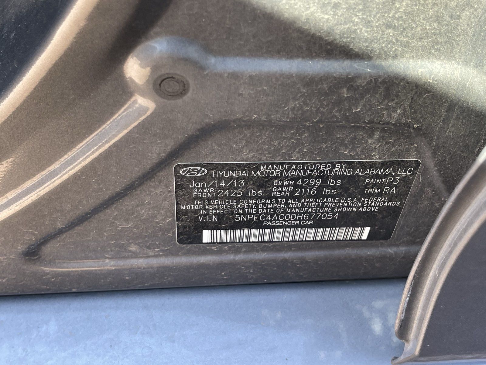 Used 2013 Hyundai Sonata Limited w/ Premium Pkg FWD image 12