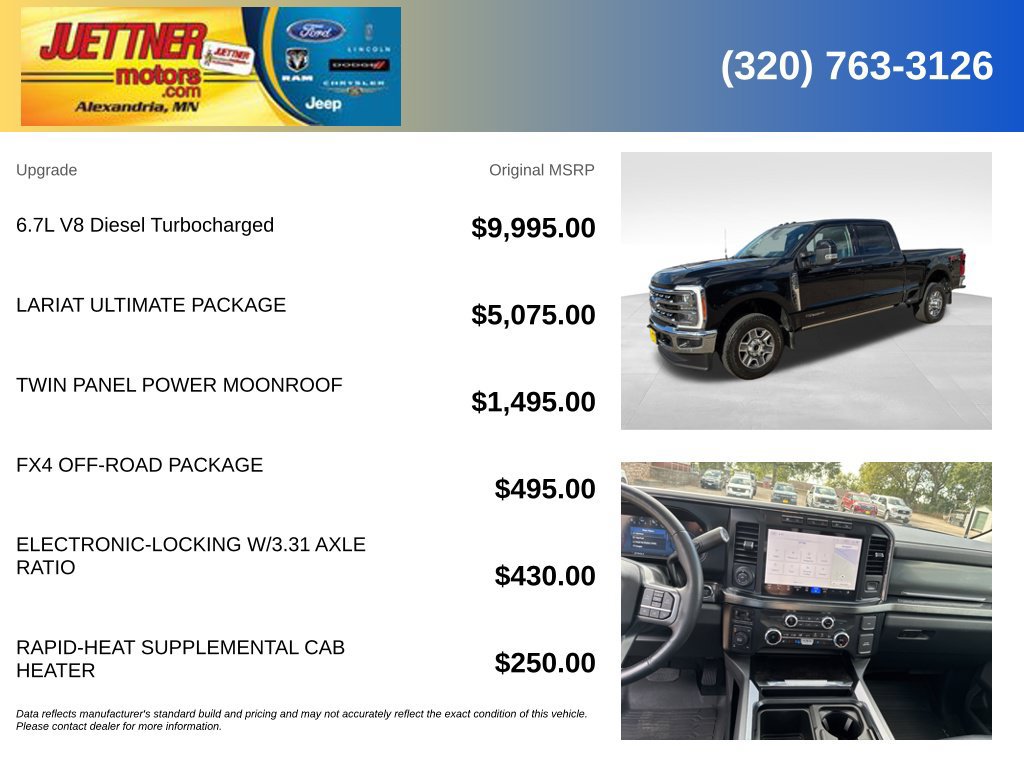 Used 2023 Ford F350 Lariat w/ Lariat Ultimate Package AWD/4WD image 5