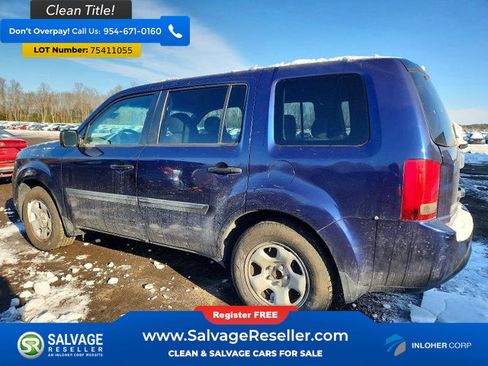 Used 2013 Honda Pilot LX image 3