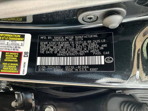 Used 2024 Lexus ES 350 w/ Premium Package FWD image 19