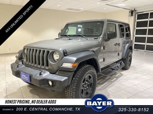Used 2021 Jeep Wrangler Unlimited Sport AWD/4WD image 1