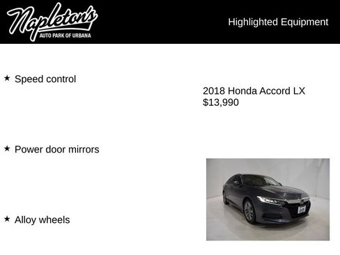 Used 2018 Honda Accord LX image 16