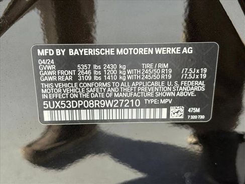 Used 2024 BMW X3 xDrive30i w/ Convenience Package image 24