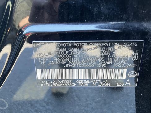 Used 2016 Lexus IS 350 AWD w/ F Sport Package image 23