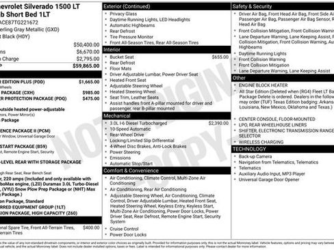 New 2026 Chevrolet Silverado 1500 LT w/ All Star Edition Plus RWD image 4