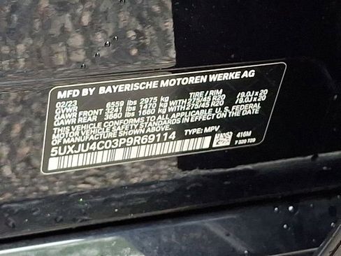 Used 2023 BMW X5 M50i w/ Climate Comfort Package AWD/4WD image 34