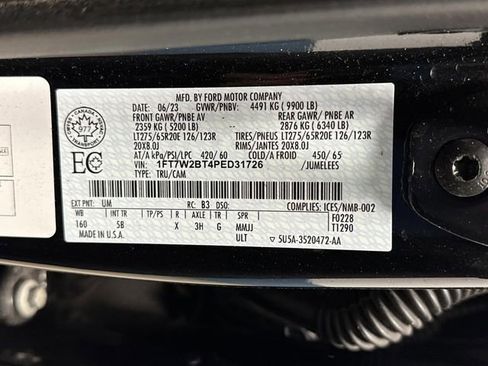 Used 2023 Ford F250 Lariat w/ Lariat Ultimate Package image 47