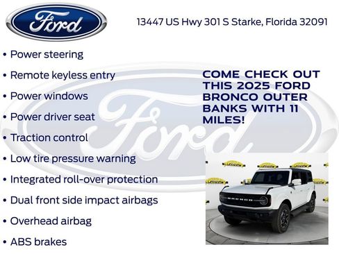 New 2025 Ford Bronco Outer Banks image 25
