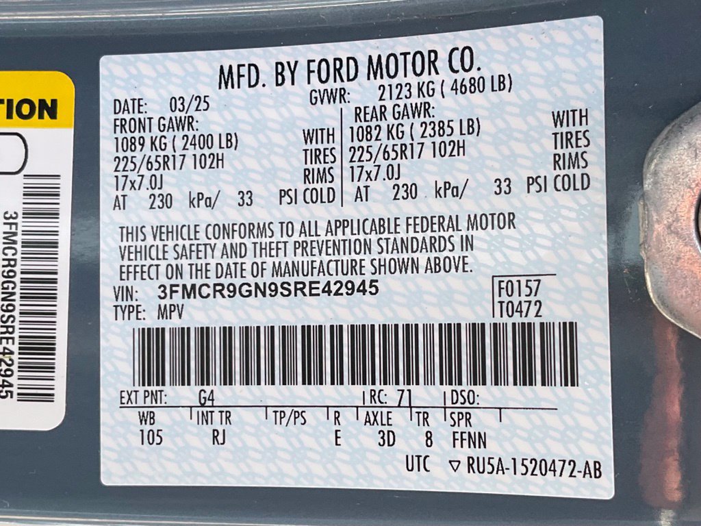 Used 2025 Ford Bronco Sport Heritage AWD/4WD image 51