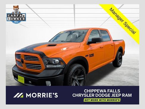 Used 2017 RAM 1500 Sport w/ Ignition Orange Sport Package AWD/4WD image 1