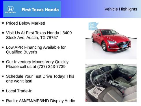 Used 2022 Hyundai Sonata SE image 5