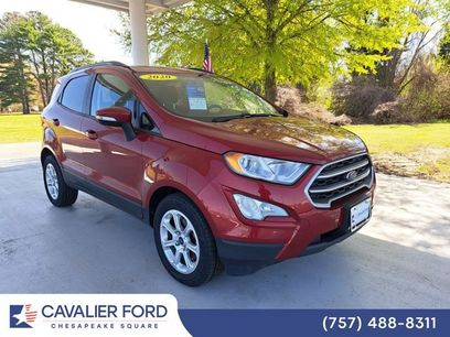 Certified 2020 Ford EcoSport SE w/ SE Convenience Package