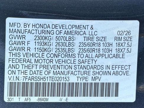 New 2026 Honda CR-V Sport image 21