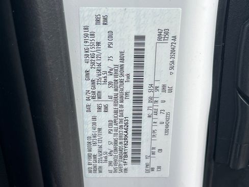 Used 2024 Ford Transit 250 Low Roof w/ Exterior Upgrade Package image 27