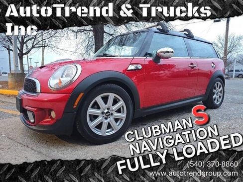 Used 2012 MINI Cooper Clubman S w/ Technology Pkg image 1