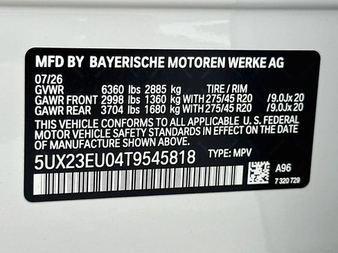 New 2026 BMW X5 xDrive40i AWD/4WD image 34