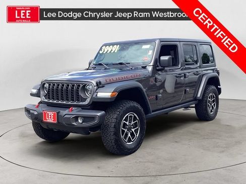 Certified 2025 Jeep Wrangler Unlimited Rubicon AWD/4WD image 1