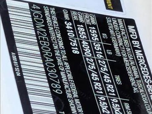 Certified 2024 Mercedes-Benz EQS 450+ 4MATIC SUV image 25