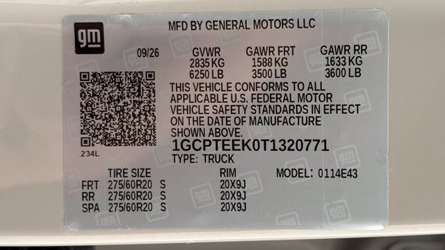 New 2026 Chevrolet Colorado Trail Boss AWD/4WD image 42