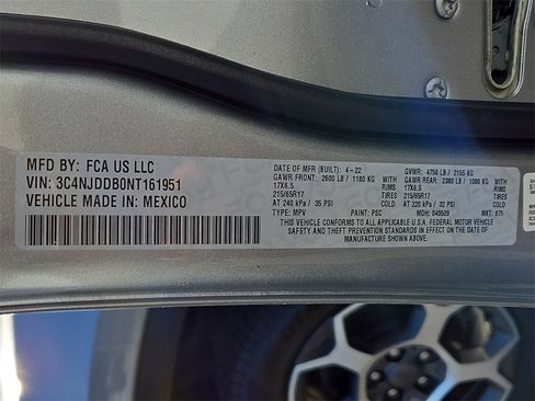 Used 2022 Jeep Compass Trailhawk w/ Trailhawk Convenience Group image 26