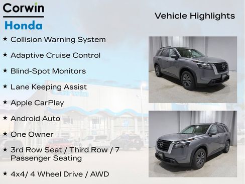 Used 2023 Nissan Pathfinder SV w/ Cargo Package AWD/4WD image 11