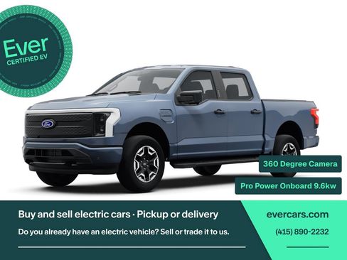 Used 2023 Ford F150 Lightning XLT AWD/4WD image 1