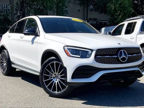 Certified 2022 Mercedes-Benz GLC 300 4MATIC Coupe w/ AMG Line image 1