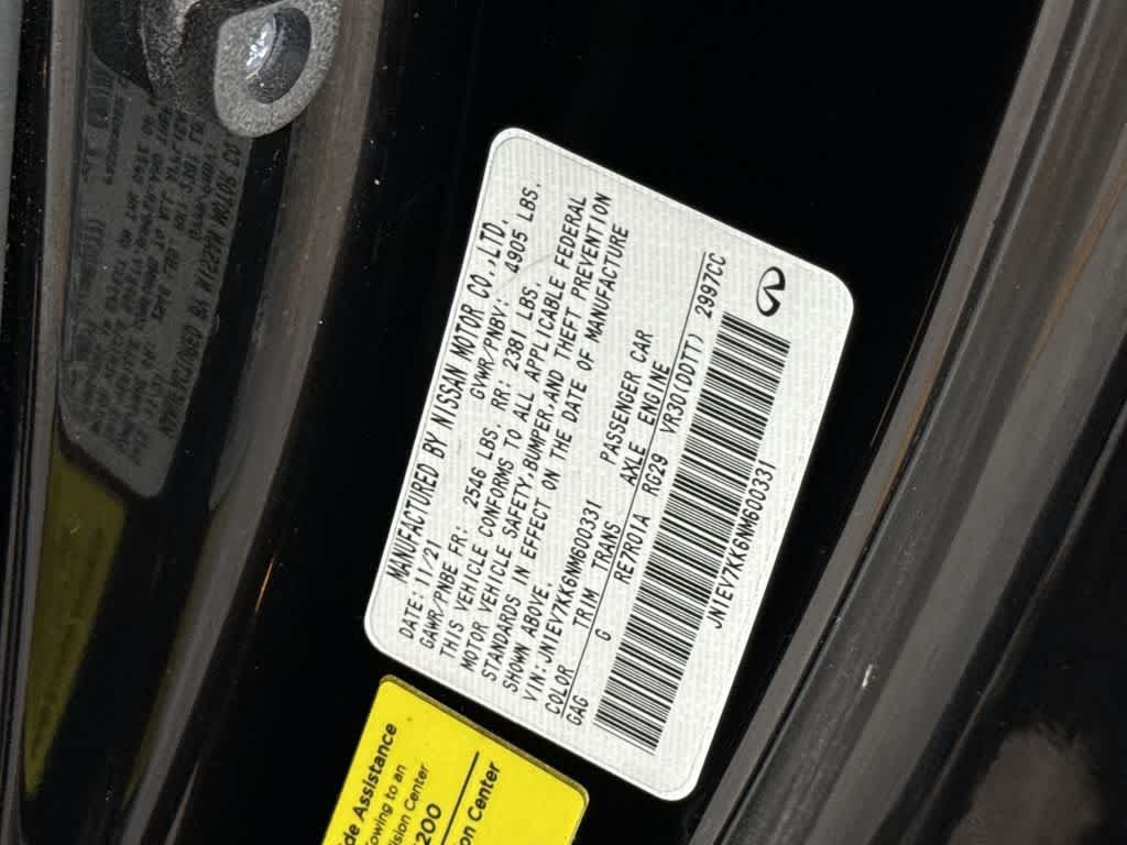 Used 2022 INFINITI Q60 3.0t Luxe w/ Cargo Package RWD image 29
