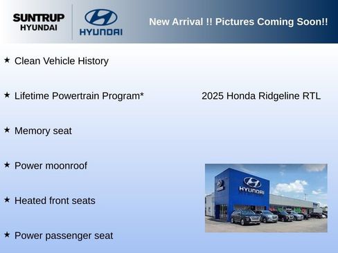 Used 2025 Honda Ridgeline RTL image 2