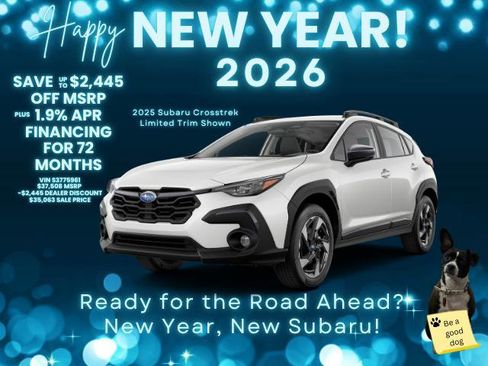 New 2025 Subaru Crosstrek 2.5i Limited w/ Popular Package #3A image 9