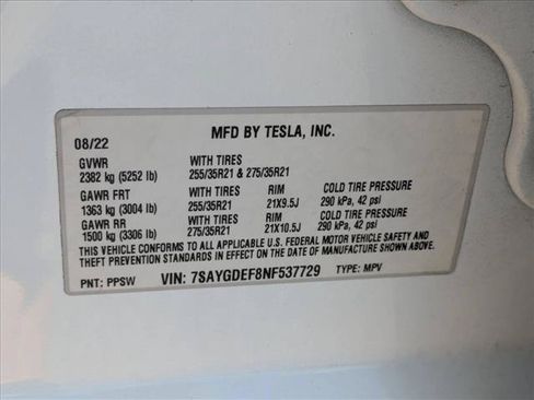 Used 2022 Tesla Model Y Performance AWD/4WD image 25