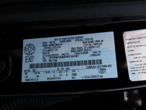 Used 2023 Ford F150 Lariat w/ Equipment Group 502A High image 48