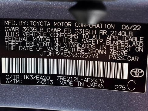 Used 2022 Toyota Corolla XLE image 13