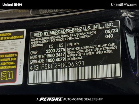 Used 2023 Mercedes-Benz GLS 450 4MATIC w/ AMG Line Exterior image 15