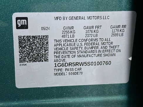 Certified 2025 Cadillac CT5 V w/ Technology Package RWD image 32