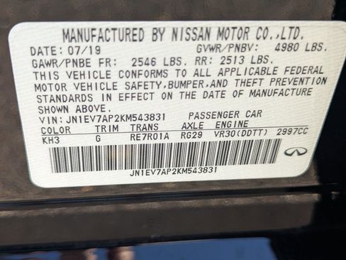 Used 2019 INFINITI Q50 Luxe w/ Essential Package (3.0T Luxe) image 32