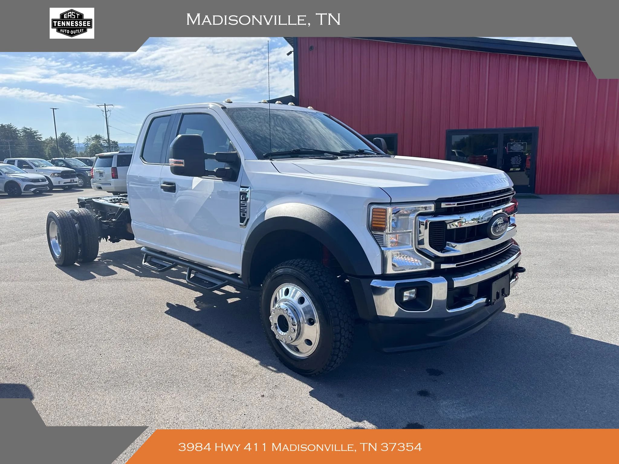 Used 2021 Ford F550 4x4 SuperCab Super Duty w/ XLT Value Package image 1