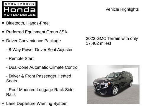 Used 2022 GMC Terrain SLE w/ Driver Convenience Package AWD/4WD image 8