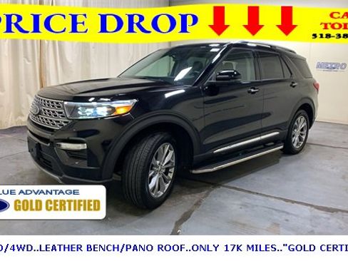 Certified 2022 Ford Explorer Limited w/ Equipment Group 301A image 8